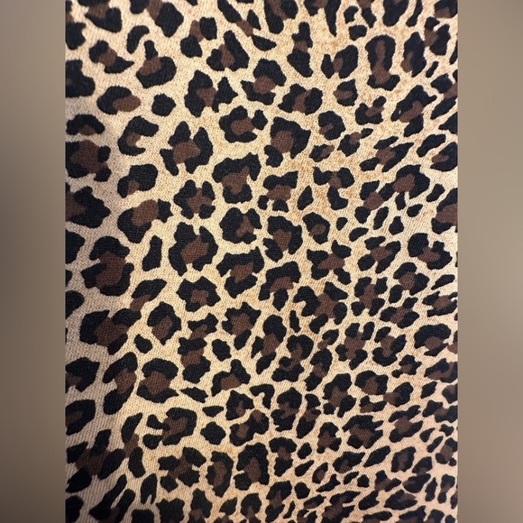 Leopard-print Turtleneck J crew size small 100% cotton - Picture 5 of 9
